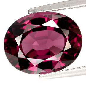Spinello naturale rosa da 5,39 ct, taglio ovale, VVS