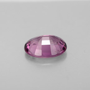 Spinello naturale viola da 1,82 ct, taglio ovale, VVS