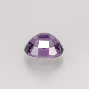Spinello naturale viola da 0,82 ct, taglio ovale, VVS-VS