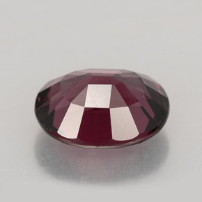 Spinello naturale rosso da 2,79 ct, taglio ovale, VS-SI