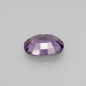 Spinello naturale viola da 2,00 ct, taglio ovale, SI