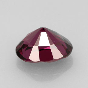 Spinello naturale viola da 2,15 ct, taglio ovale, VS