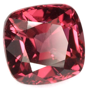Spinello naturale rosa da 1,93 ct, taglio a cuscino, VS