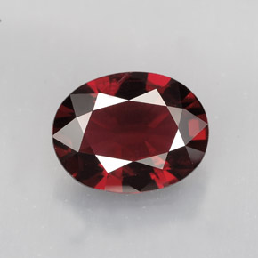 Spinello naturale  da 2,11 ct, taglio ovale, VS