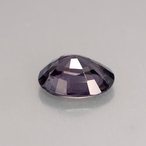 Spinello naturale viola da 1,98 ct, taglio ovale, VVS