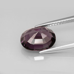 Spinello naturale  da 4,16 ct, taglio ovale, VVS-VS