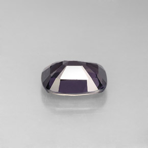 Spinello naturale viola da 2,32 ct, taglio a cuscino, VS