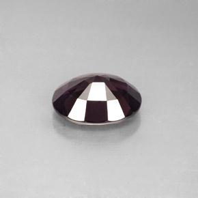 Spinello naturale viola da 2,32 ct, taglio ovale, VVS-VS