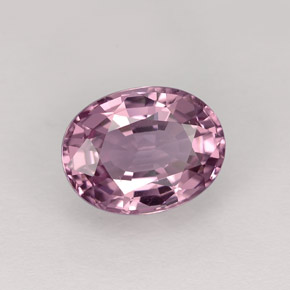 Spinello naturale rosa da 1,71 ct, taglio ovale, VVS
