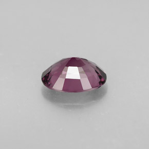Spinello naturale viola da 1,44 ct, taglio ovale, VS
