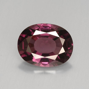 Spinello naturale rosa da 1,81 ct, taglio ovale, VS