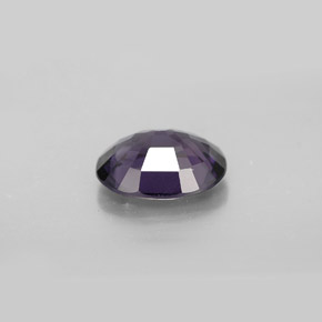 Spinello naturale viola da 2,07 ct, taglio ovale, VS-SI