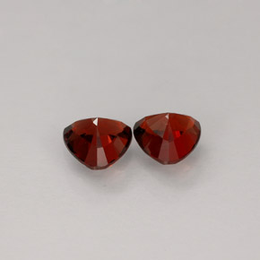 Gemme di spinello rosso intenso naturale da  ct, trillion, VS