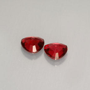 Spinello naturale rosso da  ct, trillion, VS
