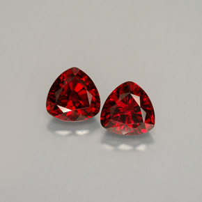 Spinello naturale rosso da  ct, trillion, VS