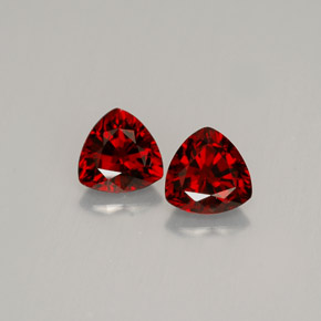 Spinello naturale rosso da  ct, trillion, VS