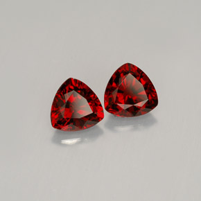 Spinello naturale rosso da  ct, trillion, VS