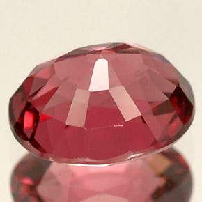 Spinello naturale rosa da 1,45 ct, taglio ovale, VVS