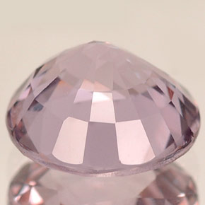 Spinello naturale viola da 2,71 ct, taglio rotondo, IF
