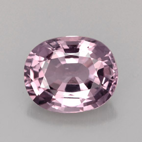 Spinello naturale rosa da 2,84 ct, taglio ovale, VVS