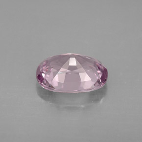 Spinello naturale viola da 2,89 ct, taglio a cuscino, VVS