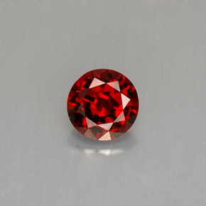 Spinello naturale  da 0,56 ct, taglio rotondo, VS