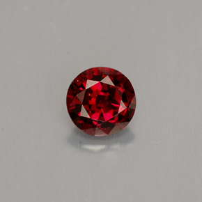 Spinello naturale  da 0,57 ct, taglio rotondo, VS-SI