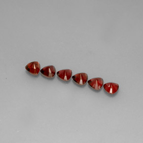 Spinello naturale rosso da  ct, trillion, VS