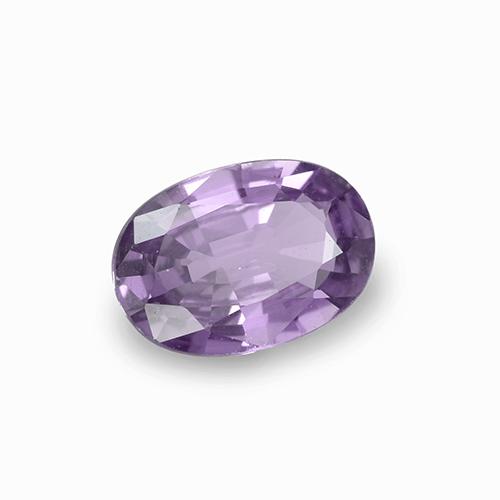 Spinello naturale viola da 0,67 ct, taglio ovale, VVS