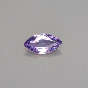 Spinello naturale viola da 0,51 ct, marchesa, VS