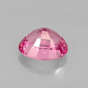 Spinello naturale rosa da 1,09 ct, taglio ovale, VVS-VS