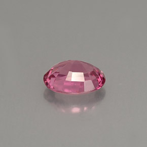 Spinello naturale rosa da 0,84 ct, taglio ovale, VVS