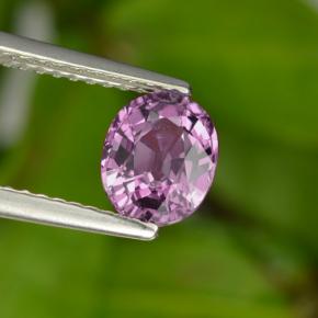 Spinello naturale porpora da 1,19 ct, taglio ovale, VS-SI