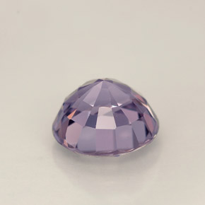 Spinello naturale viola da 1,38 ct, taglio rotondo, VVS