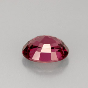 Spinello naturale viola da 1,40 ct, taglio ovale, VS