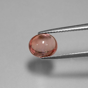 Spinello naturale rosa da 2,47 ct, taglio ovale, trasparente
