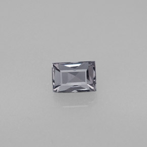 Spinello naturale viola da 0,55 ct, baguette, VS