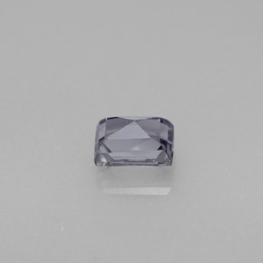 Spinello naturale viola da 0,55 ct, baguette, VS