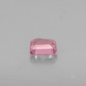 Spinello naturale rosa da 0,37 ct, baguette, VVS-VS