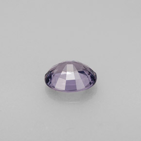 Spinello naturale viola da 0,77 ct, taglio ovale, VS