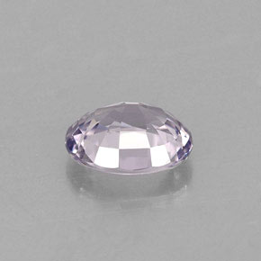Spinello naturale viola da 0,68 ct, taglio ovale, VVS-VS