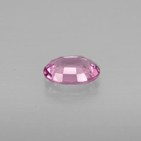 Spinello naturale rosa da 0,87 ct, taglio ovale, VVS-VS