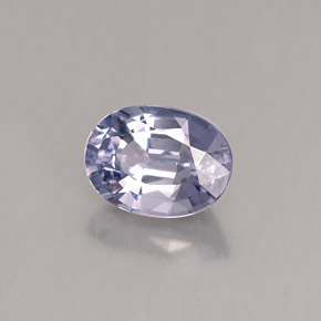 Spinello naturale blu da 1,07 ct, taglio ovale, VVS-VS
