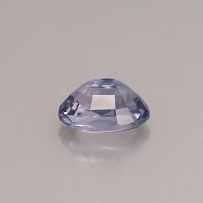 Spinello naturale blu da 1,07 ct, taglio ovale, VVS-VS