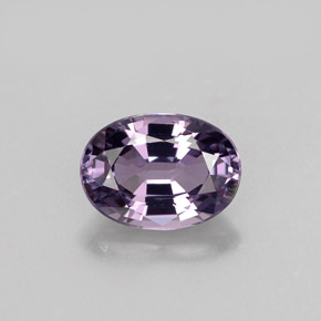 Spinello naturale viola da 1,01 ct, taglio ovale, VVS