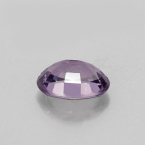 Spinello naturale viola da 1,01 ct, taglio ovale, VVS