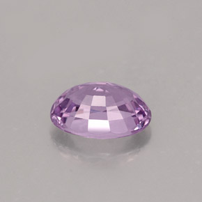 Spinello naturale viola da 1,06 ct, taglio ovale, VVS