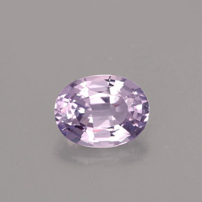 Spinello naturale viola da 0,96 ct, taglio ovale, VVS