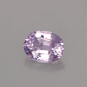 Spinello naturale viola da 0,96 ct, taglio ovale, VVS