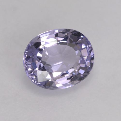Spinello naturale viola da 0,80 ct, taglio ovale, VVS-VS
